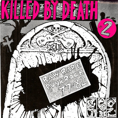 Killed By Death #2 LP- Raw Rare Punk Rock (Various Artist)