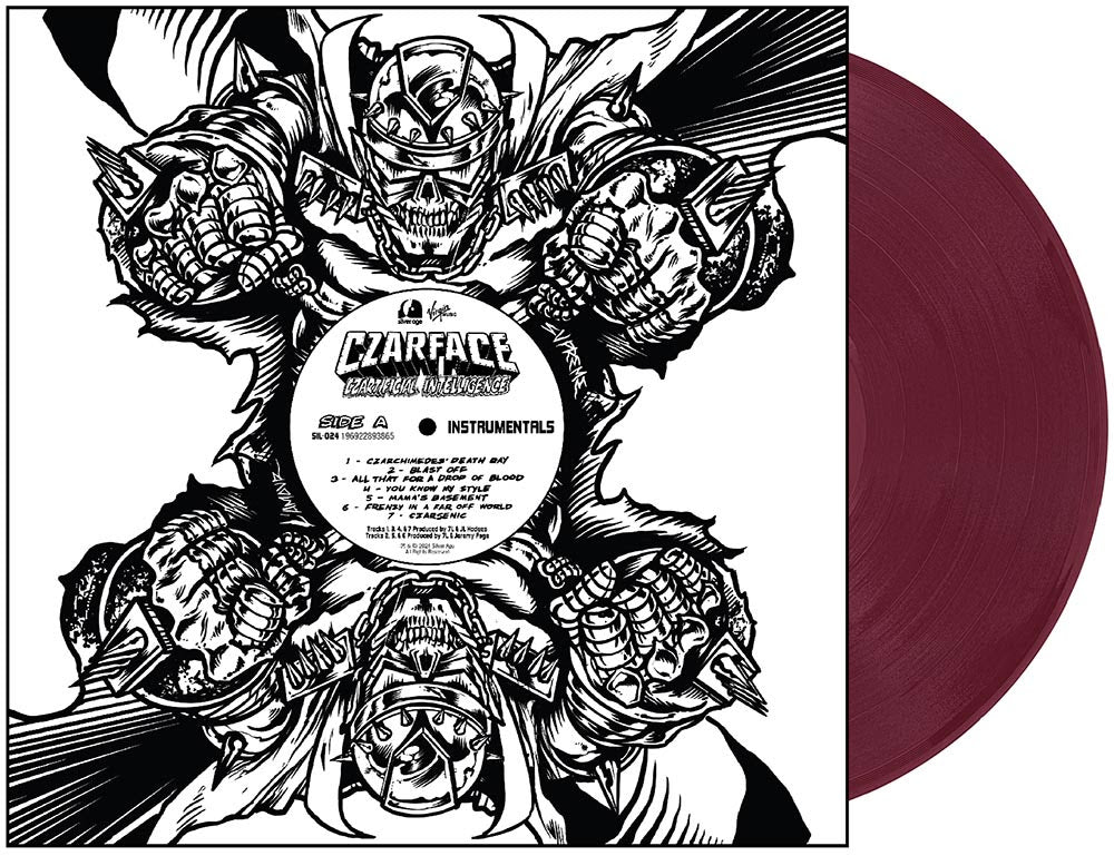 Czarface - Czartificial Intelligence Instrumentals LP (Crimson Colored Vinyl)